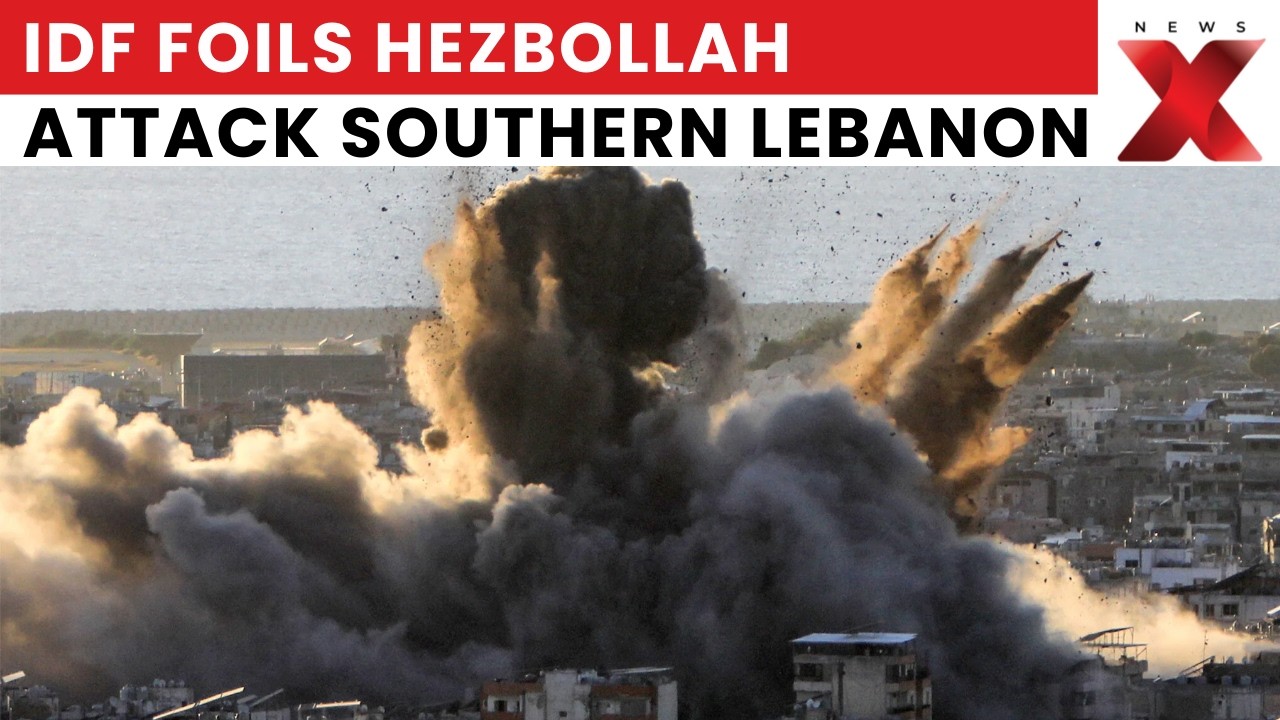 Iran-US-Israel War: IDF Thwarts Hezbollah Attack Plot In Southern Lebanon, Weapons Seized | NewsX