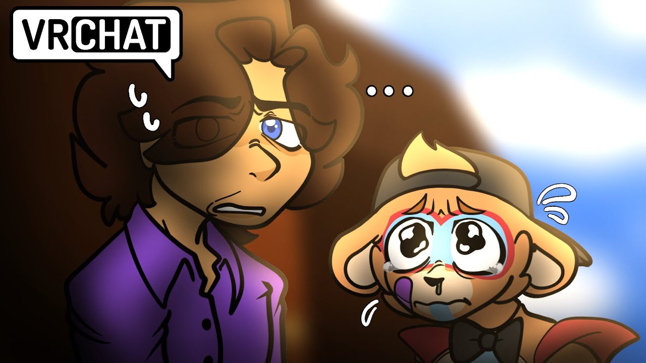 Michael Afton MEETS TEEN Glamrock Freddy! In VRChat