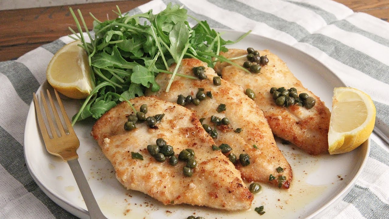 Healthy Chicken Piccata  Episode 1221