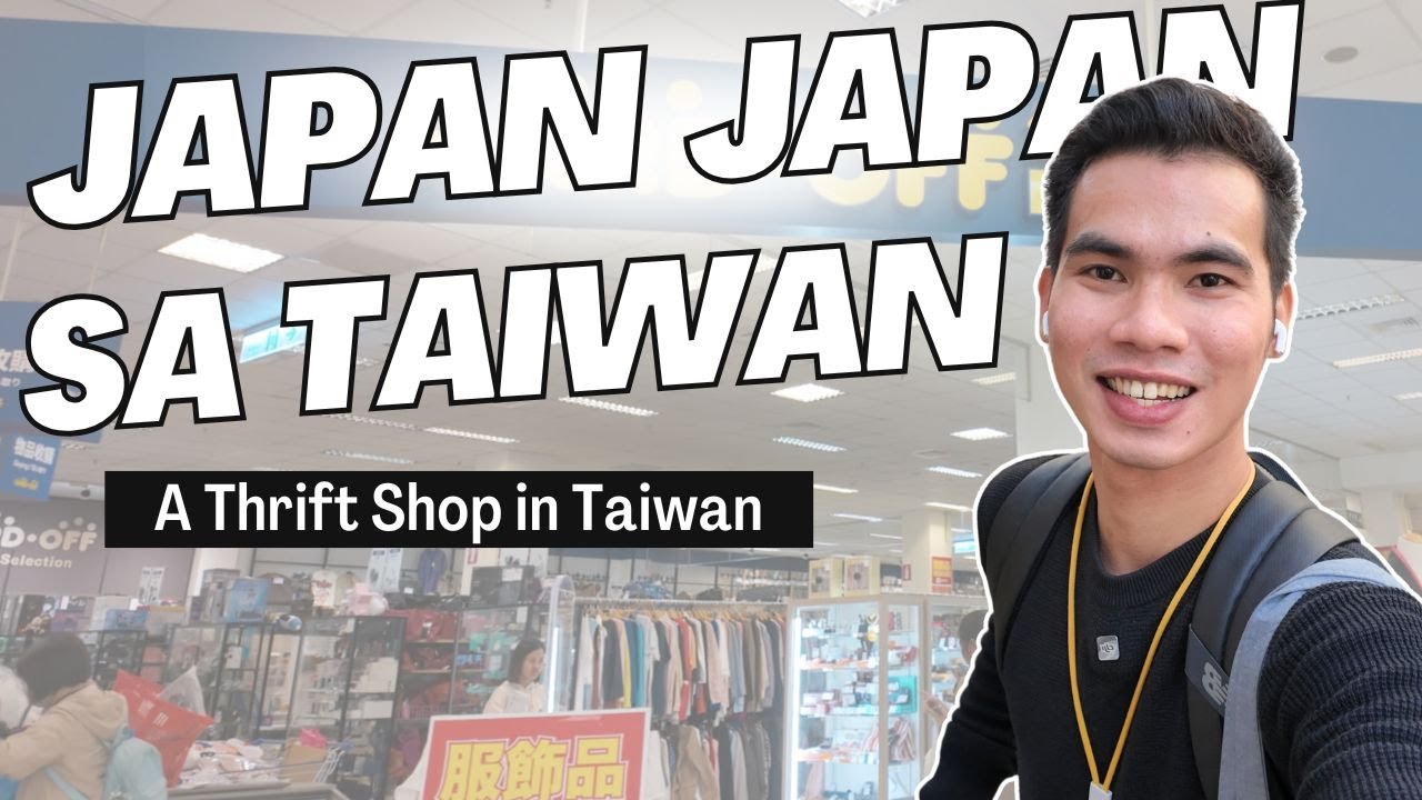UKAYAN SA TAIWAN! | Thrift Shop in Taiwan | Hard Off | Rommel De Guzman | VLOG 2