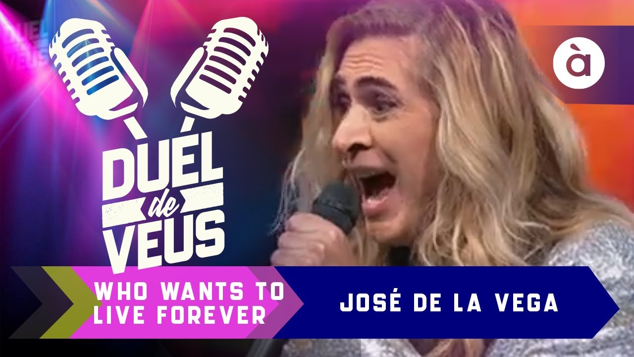 José de la Vega vol guanyar 'Duel de Veus' amb 'Who wants to live forever', de Queen