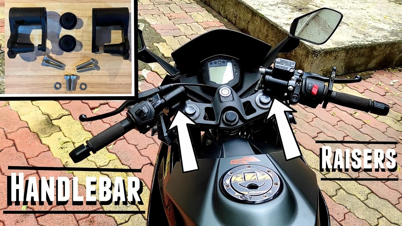 KTM RC Handlebar Modification | JEM India | Handlebar Raisers
