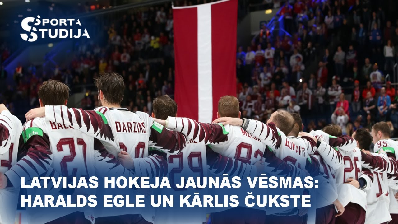 Latvijas hokeja jaunās vēsmas: Haralds Egle un Kārlis Čukste