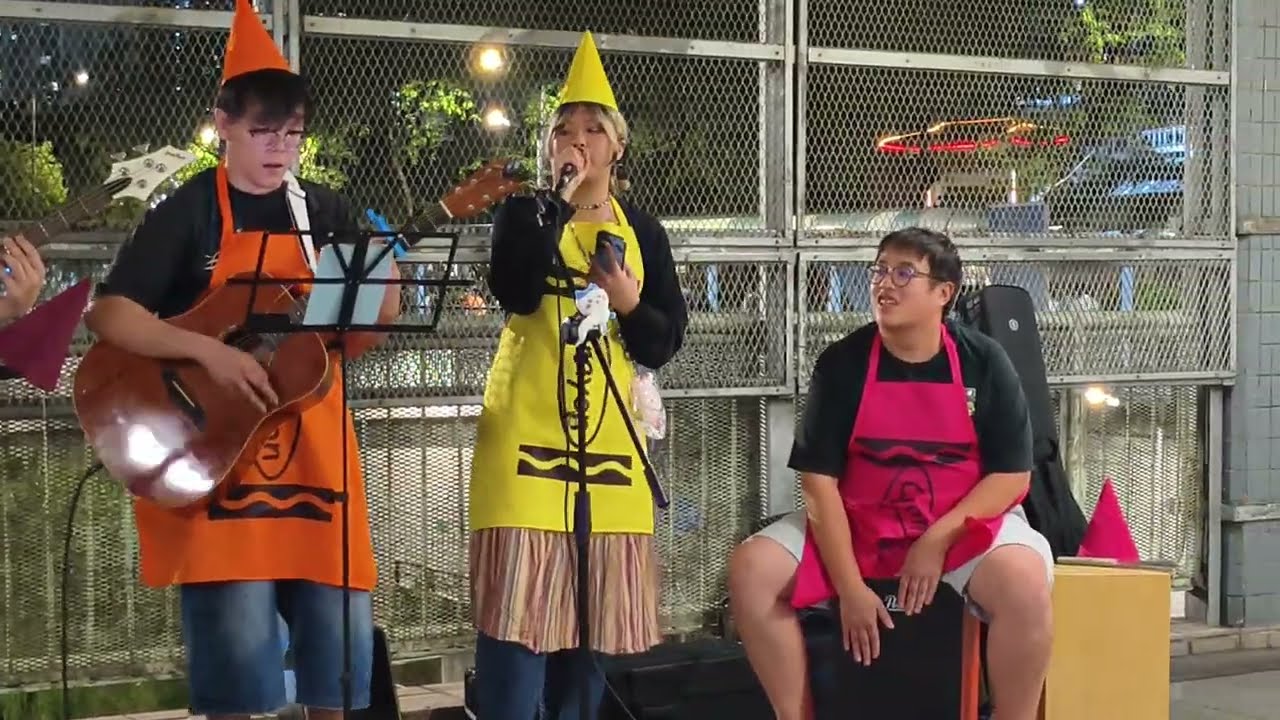 想太多 / 黑色狂迷 - Mr. / 伸縮自如的愛 - 陳蕾(Cover) @粉嶺火車站出口Busking 2025.10.31