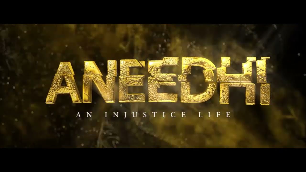 Aneedhi - An Injustice Life | Motion Poster | Manoj | Amity Station | @itssncreations