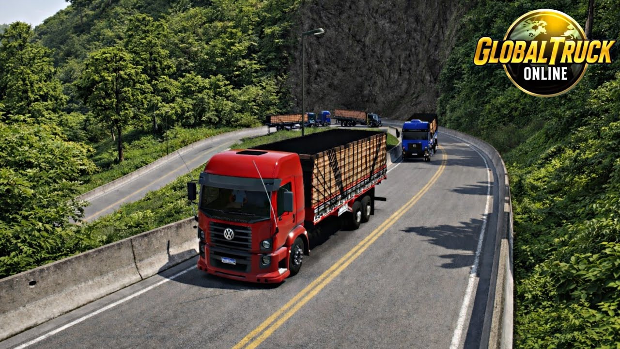 GLOBAL TRUCK ONLINE-COMBOIO SUBINDO A SERRA DO RIO DO RASTRO PRESSÃO