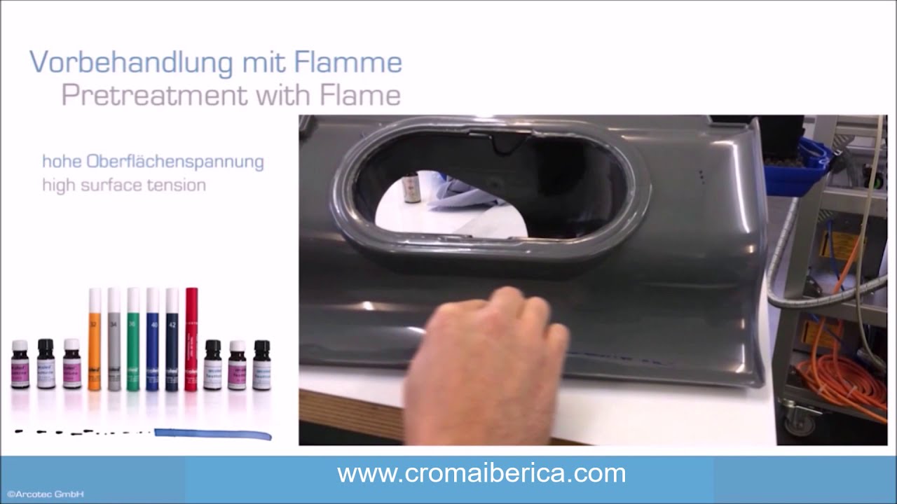 Vídeo corporativo de tratamiento con el sistema de Flameado
