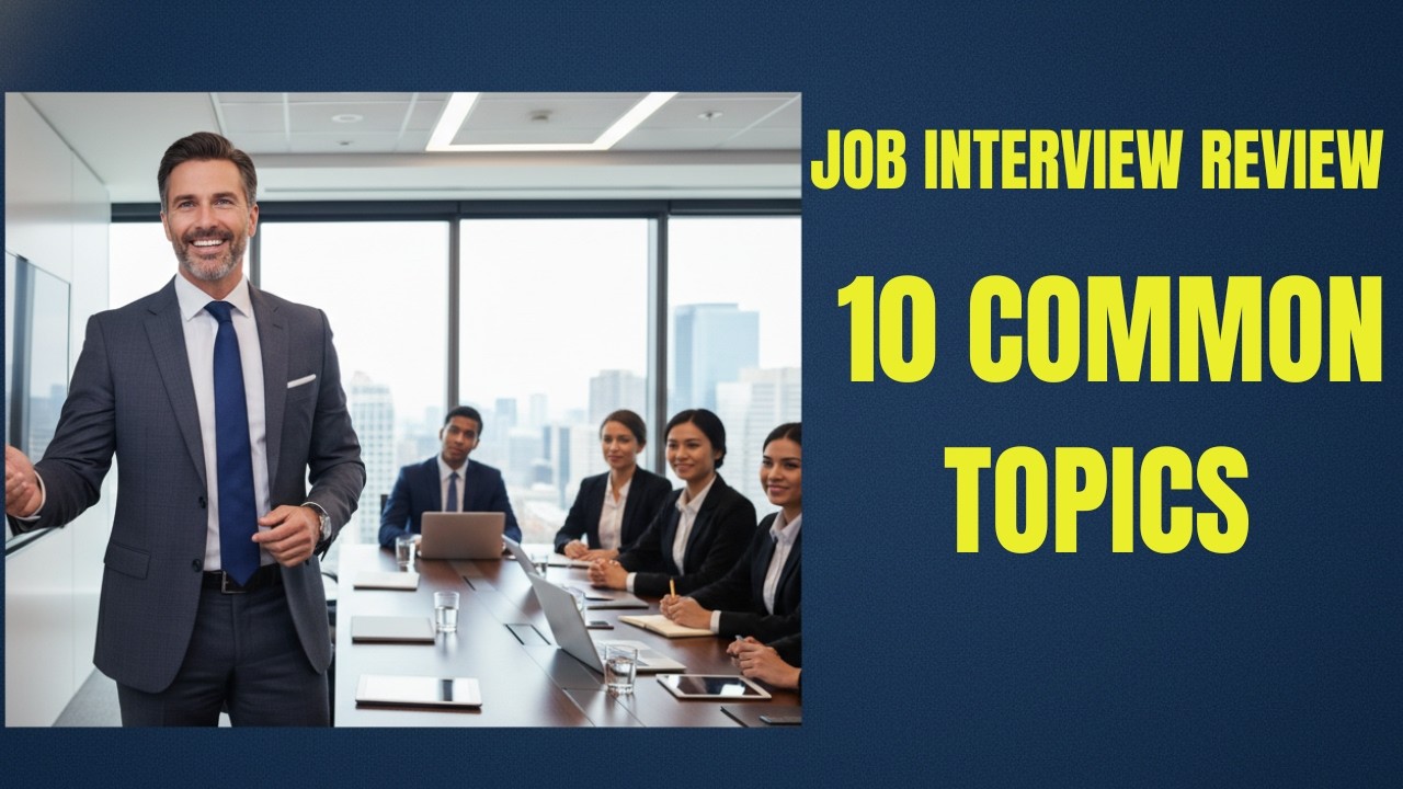 All English Job Interview Questions You Must Know – Guaranteed Success in Any Interview