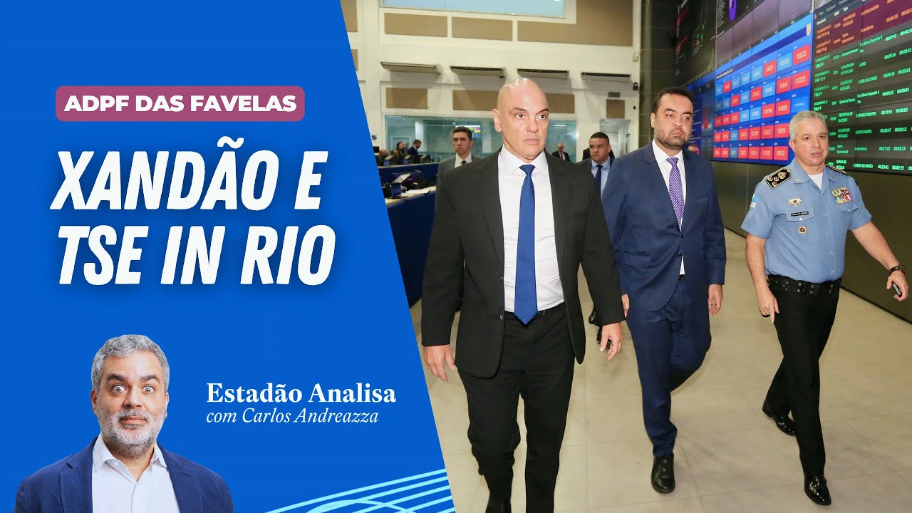 Alexandre de Moraes e TSE in Rio | Estadão Analisa
