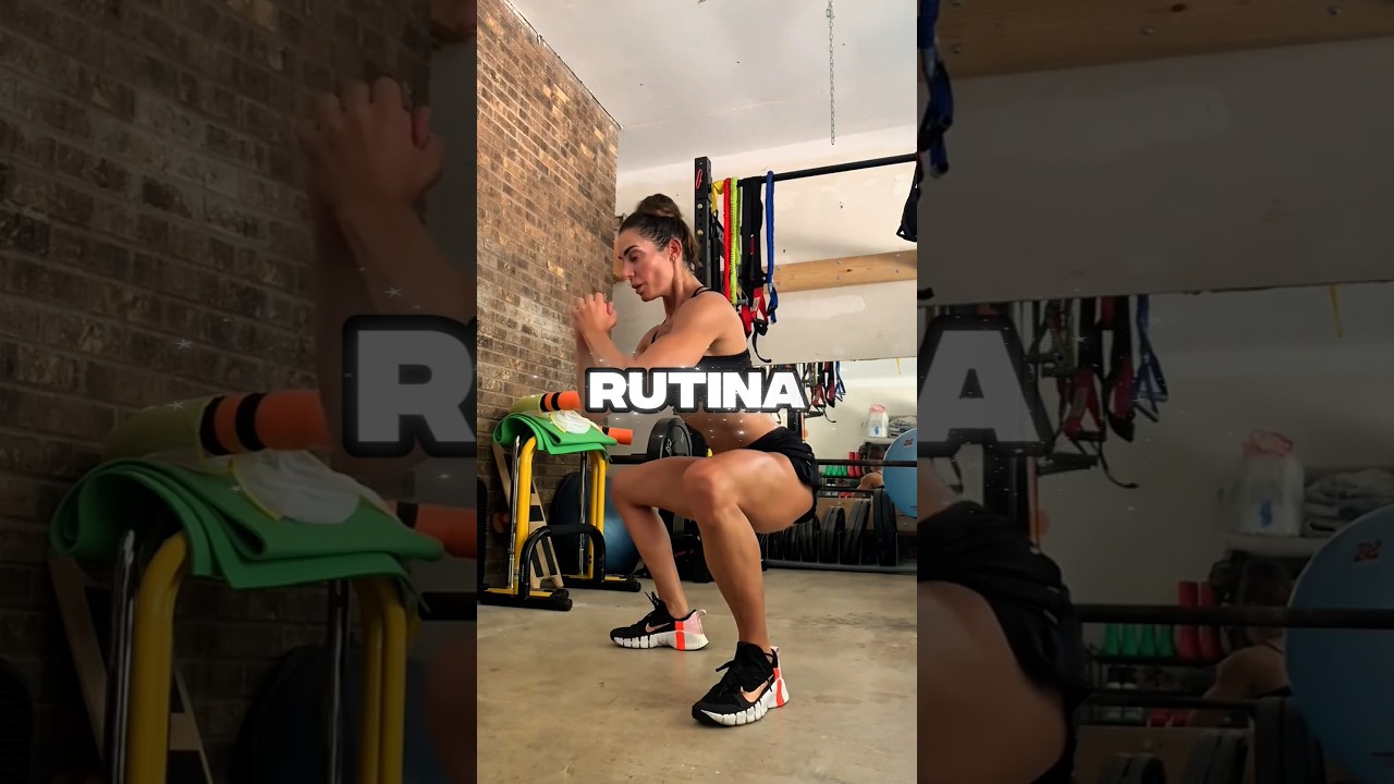 Rutina de piernas en casa para tonificar y ganar fuerza 🦵🏻🏠 #piernasfuertes #legs #ejercicioencasa