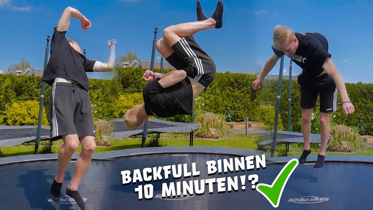 ZO LEER JE BACKFULL BINNEN 10 MINUTEN!