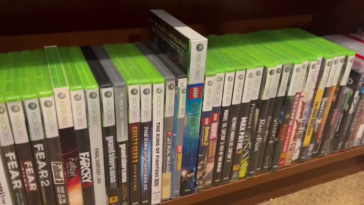 My Video Game Shelf Tour (2025)