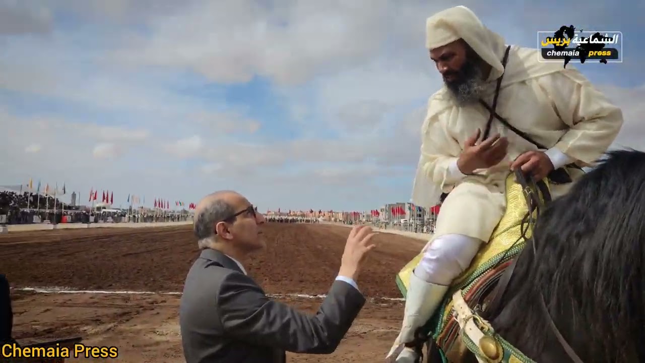 الشماعية تتألق في منافسات التبوريدة بحضور جماهيري ضخم وتنظيم متميز وعامل الإقليم في الموعد.