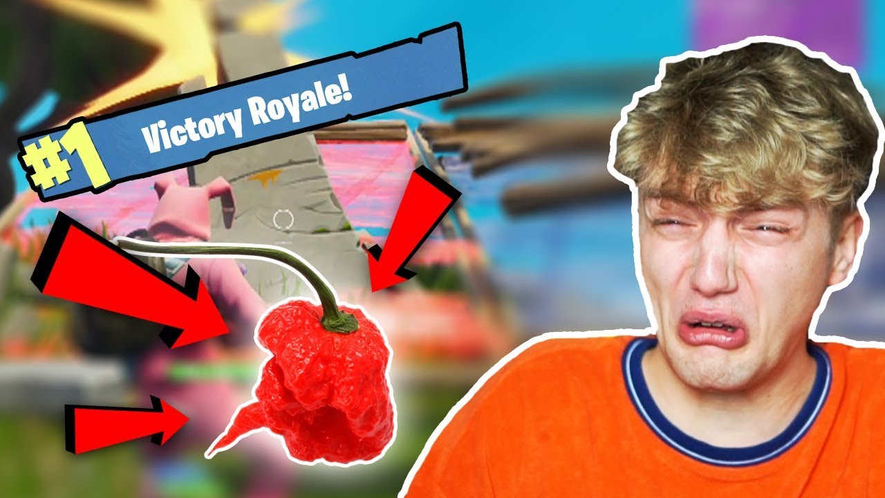 HEETSTE PEPER TER WERELD CHALLENGE IN FORTNITE