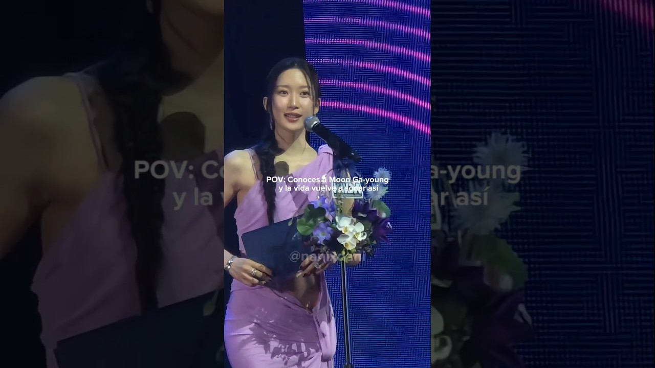 I met Moon Ga Young🩷✨️