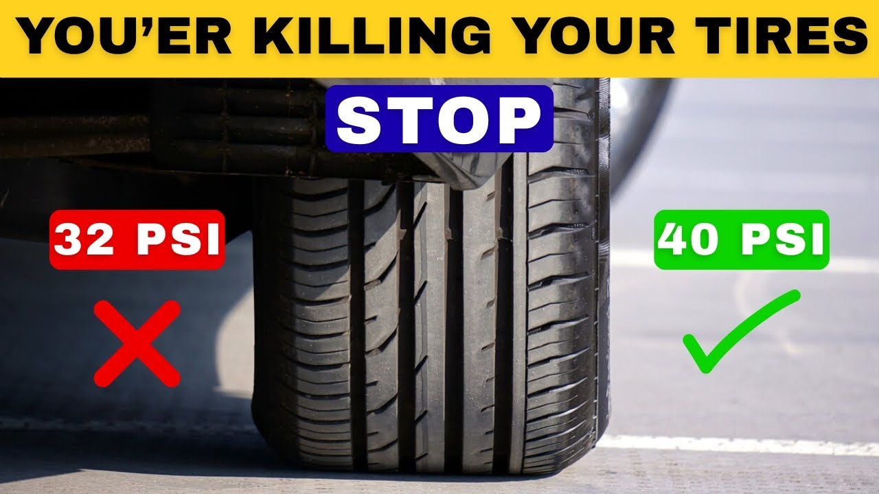 STOP Setting Tire Pressure to 32 PSI It&rsquo;s Secretly Destroying Your Car!