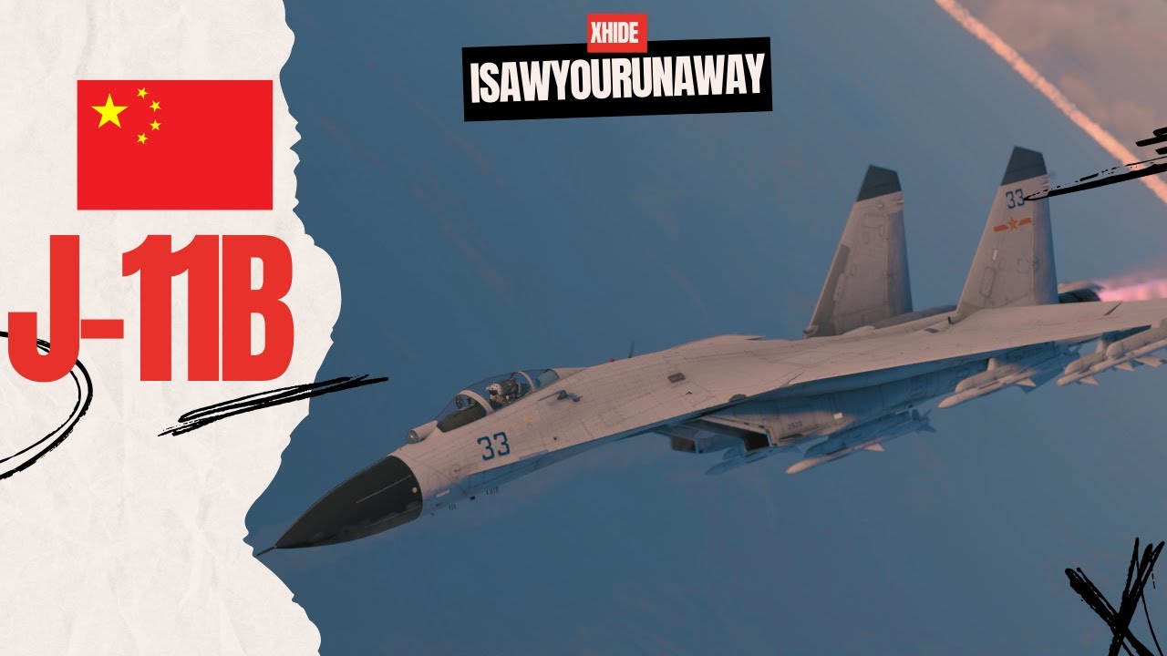 J-11B - очередной топ китайской авиации #warthunder