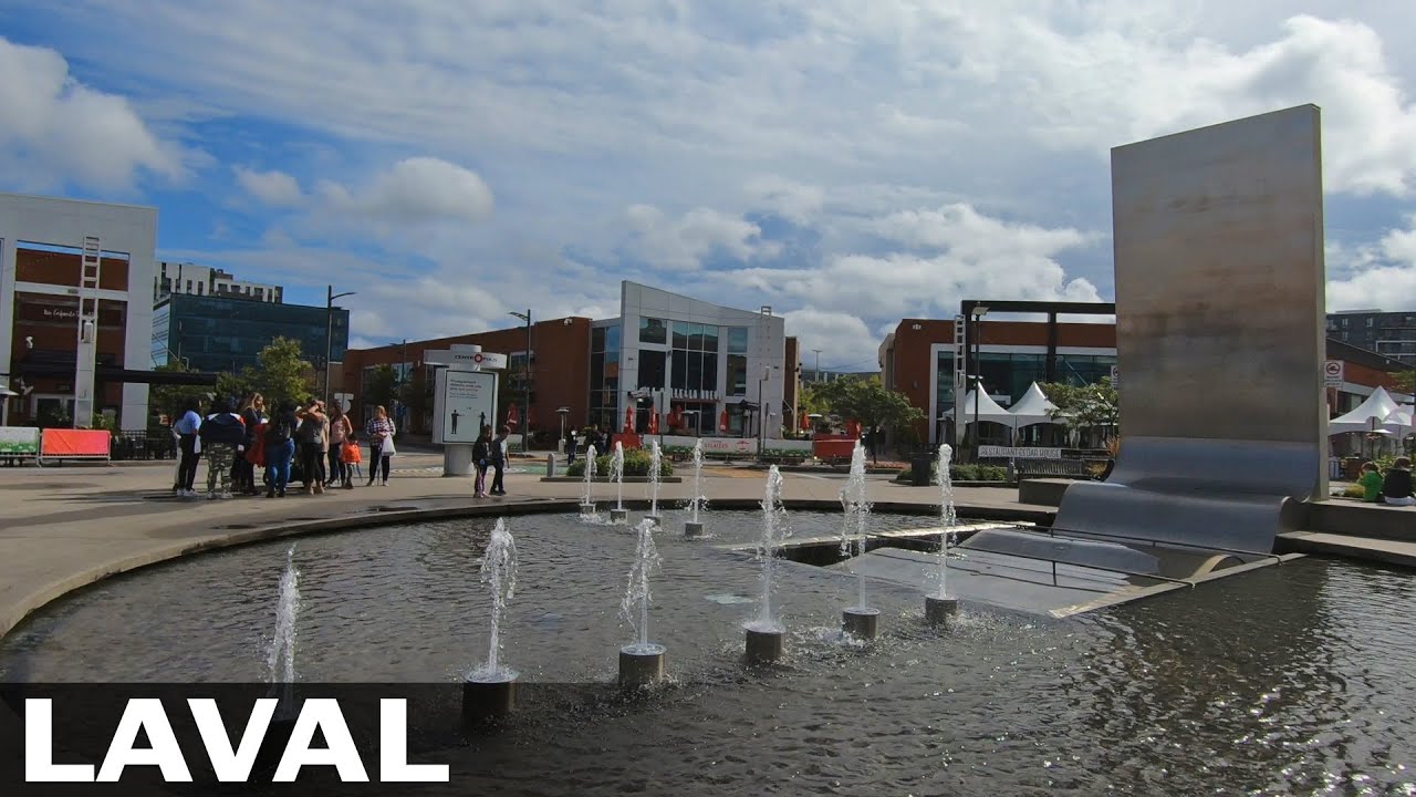 Laval Walking Tour:  Centropolis Promenade, Cosmodôme, Cineplex | Laval, Quebec, Canada