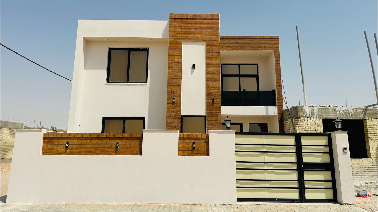 نموذج 200 م طابقين مجمع الشمس - النجف  🔹مكتب البلال للعقارات / 07850015300 / اقساط