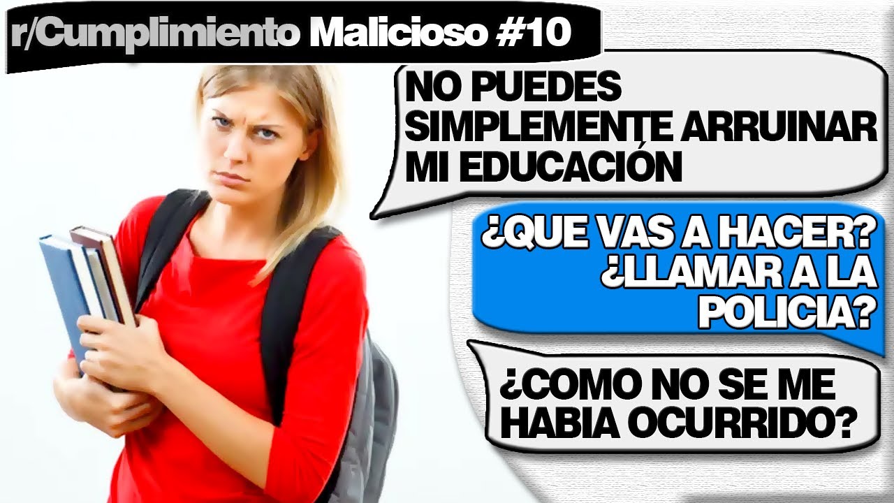 MI PADRES CON DERECHO ME SUGIEREN ¿LLAMAR A LA POLICIA? | Cumplimiento Malicioso | #10