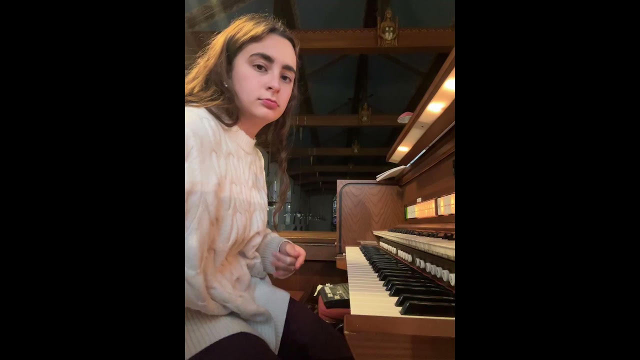 Come practice the pipe organ with me! 