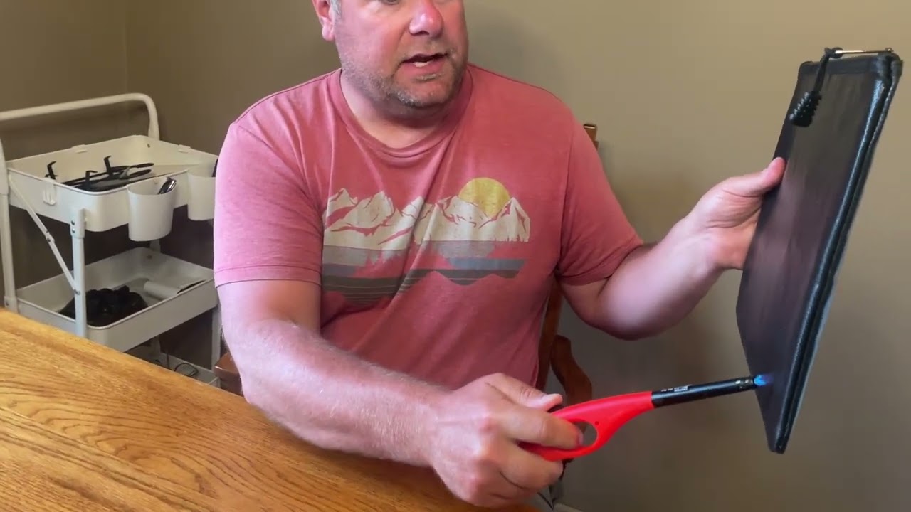 FLASLD Fireproof Document & Money Bags, Fireproof & Water Bag, Fireproof Folder Safe Bag for Cash