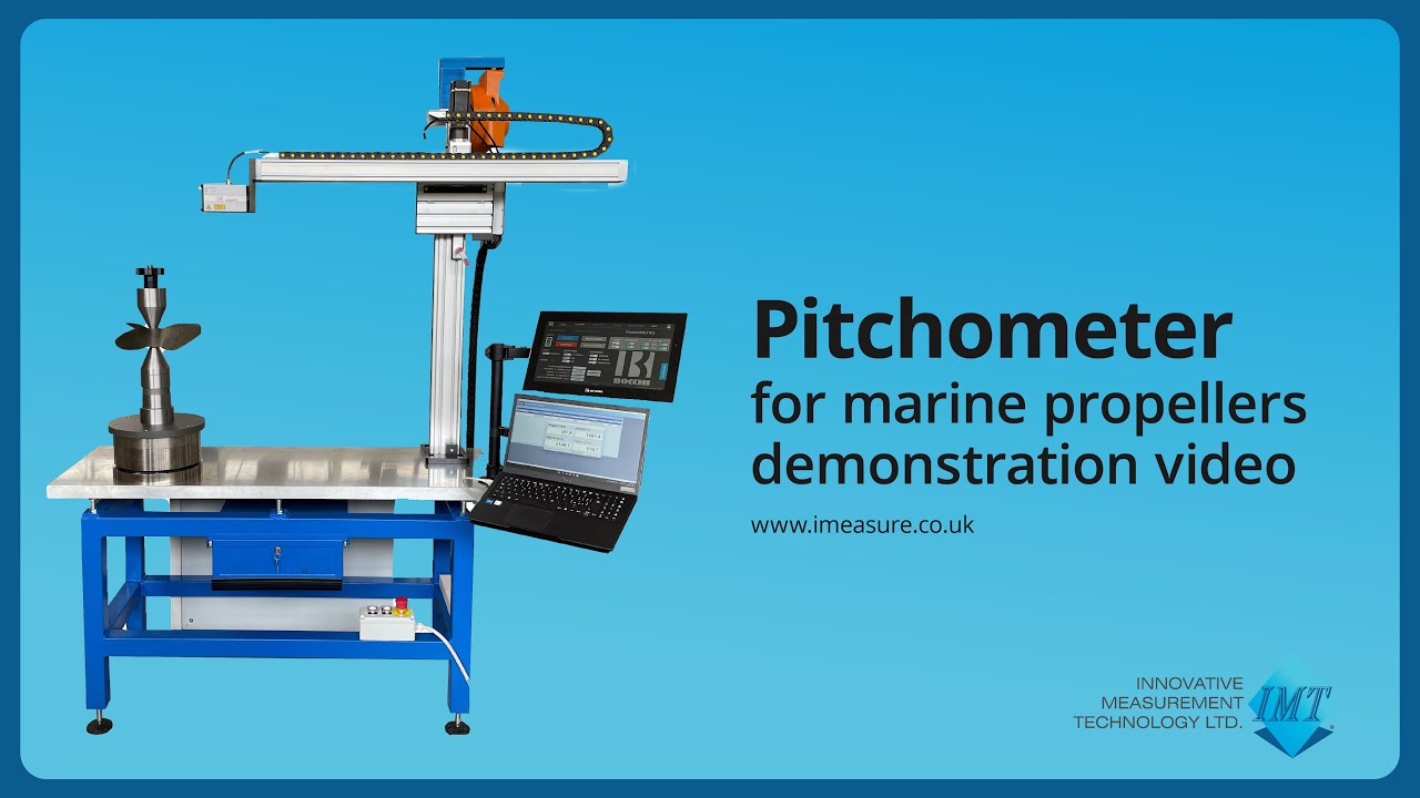 Pitchometer for marine propellers