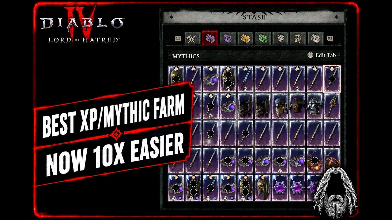 The Best XP & Mythic Farm in Diablo 4 Just Got 10x Easier