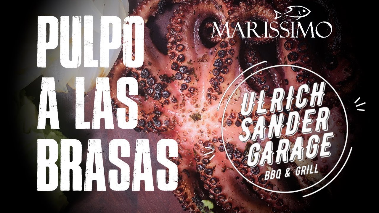 COMO HACER PULPO A LAS BRASAS | PULPO A LAS BRASAS EN WEBER MASTER TOUCH | PULPO ASADO A LAS BRASAS