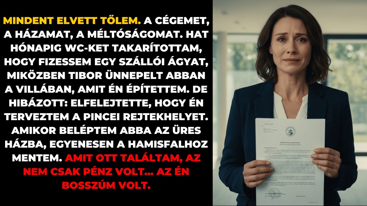 Megleltem a férjem titkos széfjét. A benne lévő pénzből vettem meg a házat a feje felől