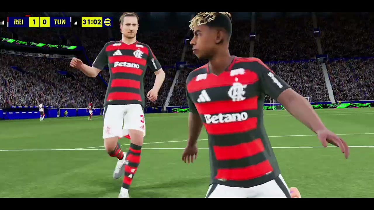 Inferioridade numérica, superioridade na bola: 4x0 ⚽”