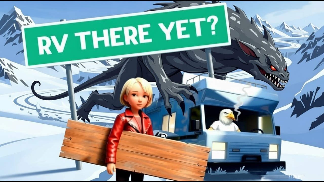RV There Yet? \ Снежная горочка и очень злое полотенце