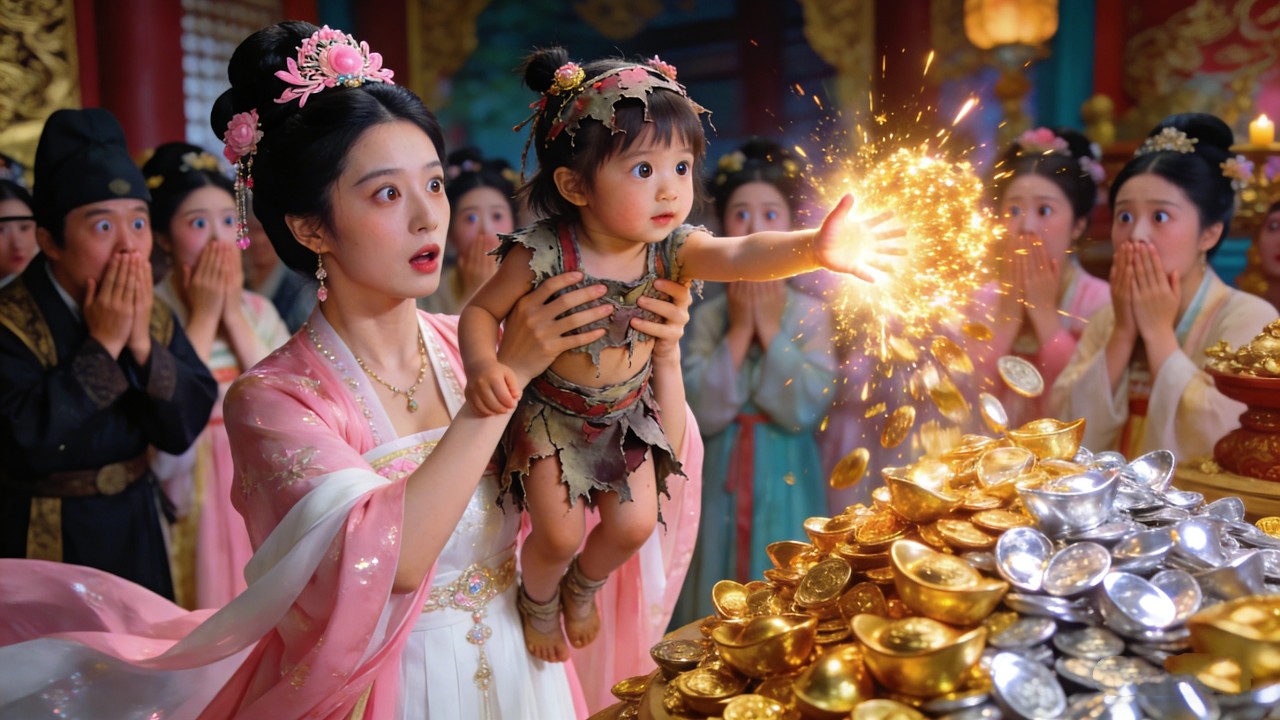 四處流浪的孤兒小女孩，竟是財神小福星！眼淚成金，笑容成銀，眾人爭相收養她，怎料全都在七日內暴斃！