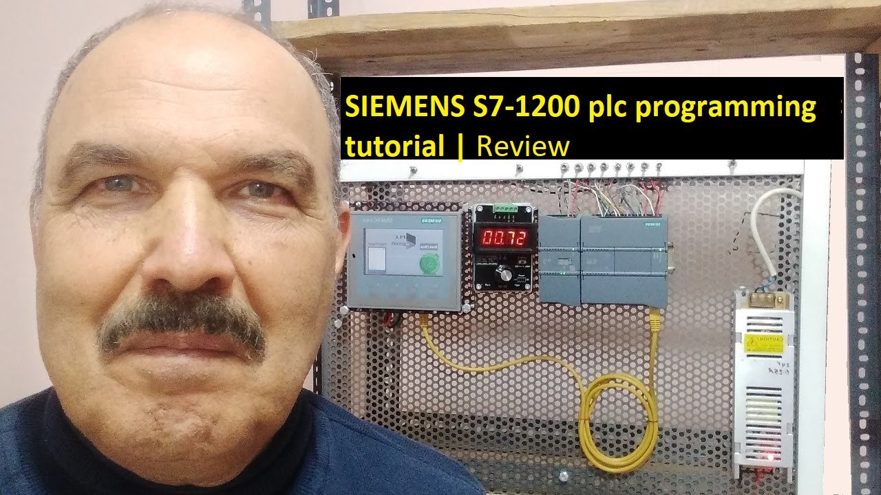 SIEMENS S7-1200 plc programming tutorial | Review