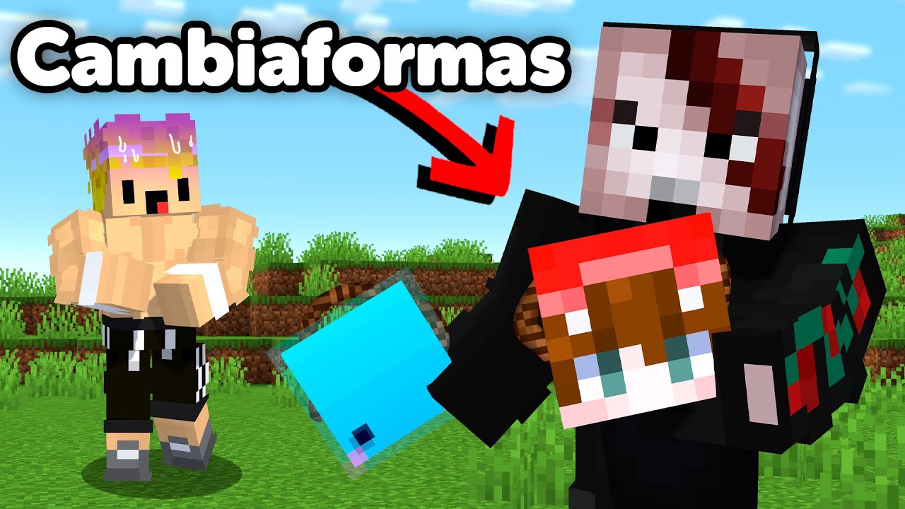 Me Transformé en YouTubers Famosos de Minecraft