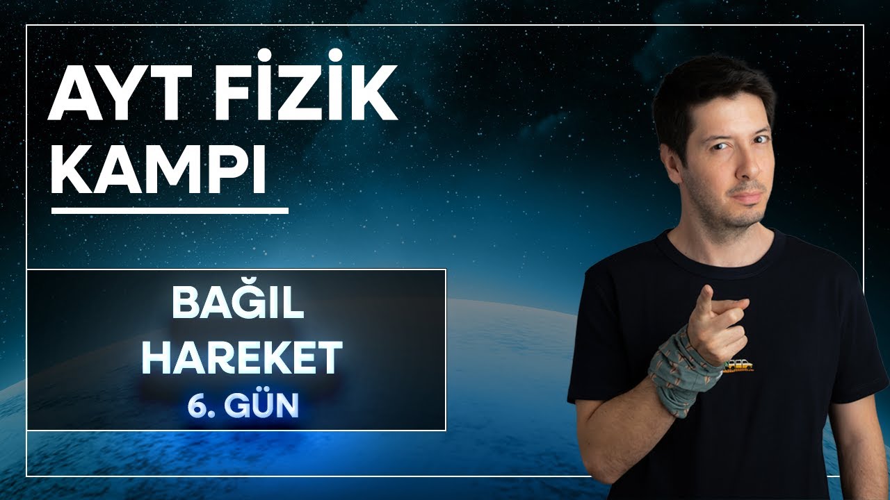 8) Sabit İvmeli Hareket  | Bağıl Hareket / 70 Günde AYT Fizik Kampı (6. Gün )