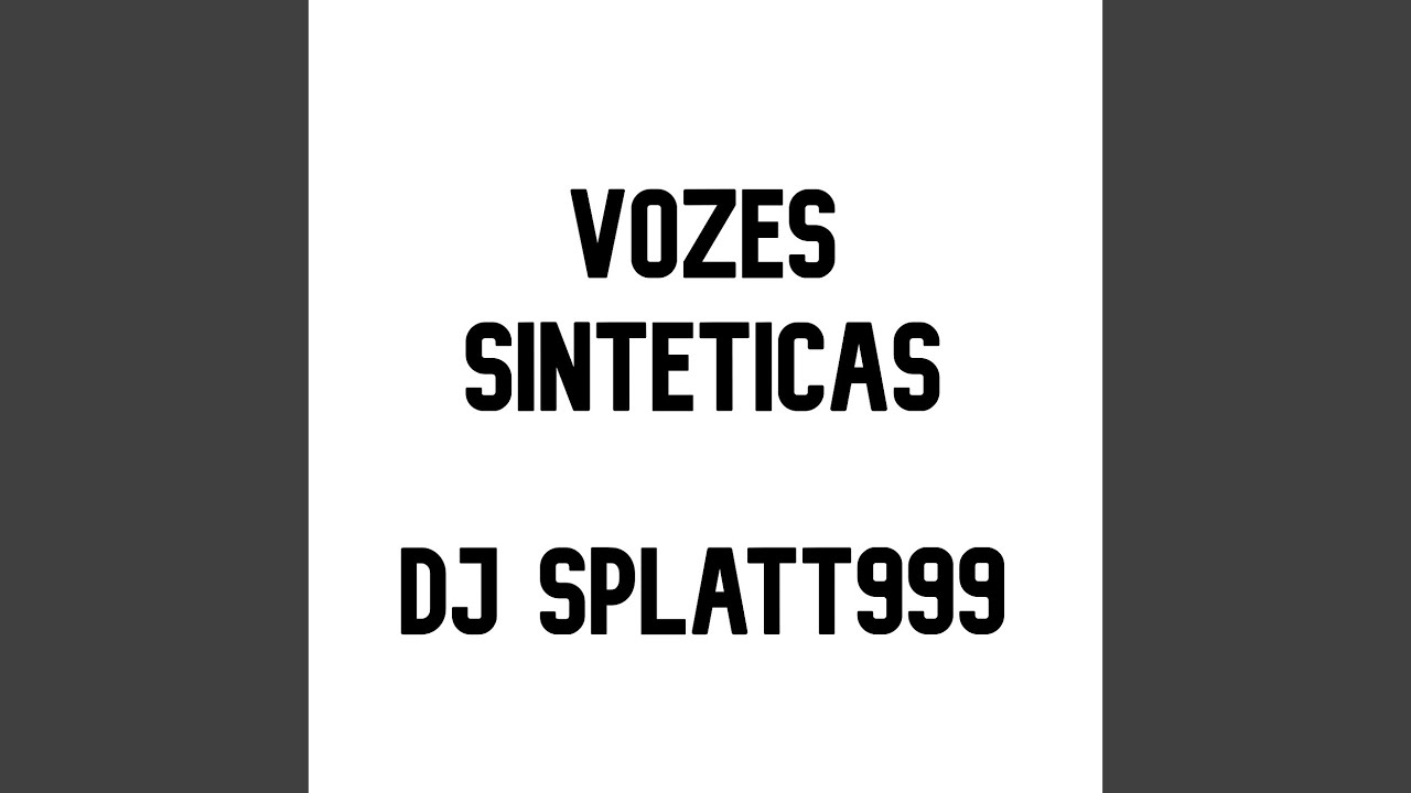 Vozes Sinteticas (Sped Up)