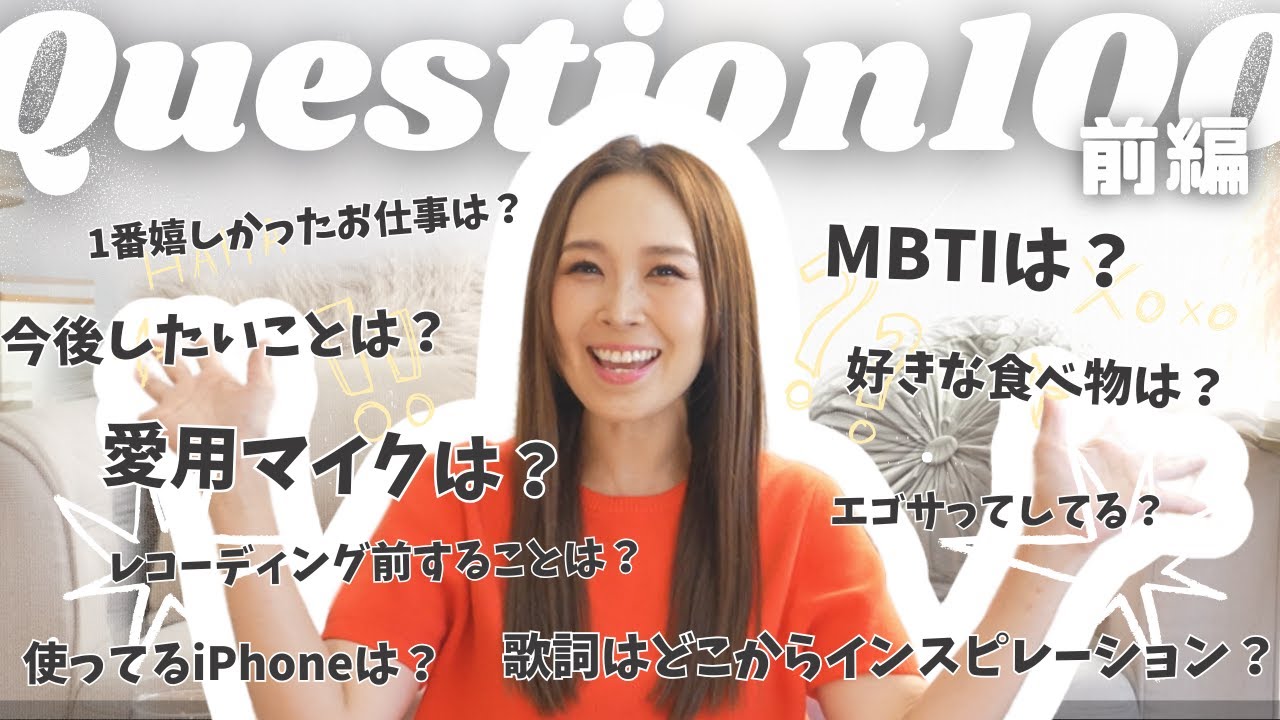 【前編】愛内里菜への100の質問  2025年度版
