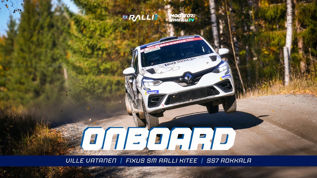 Ralli SM Onboards | Ville Vatanen | Fixus SM Ralli Kitee SS7