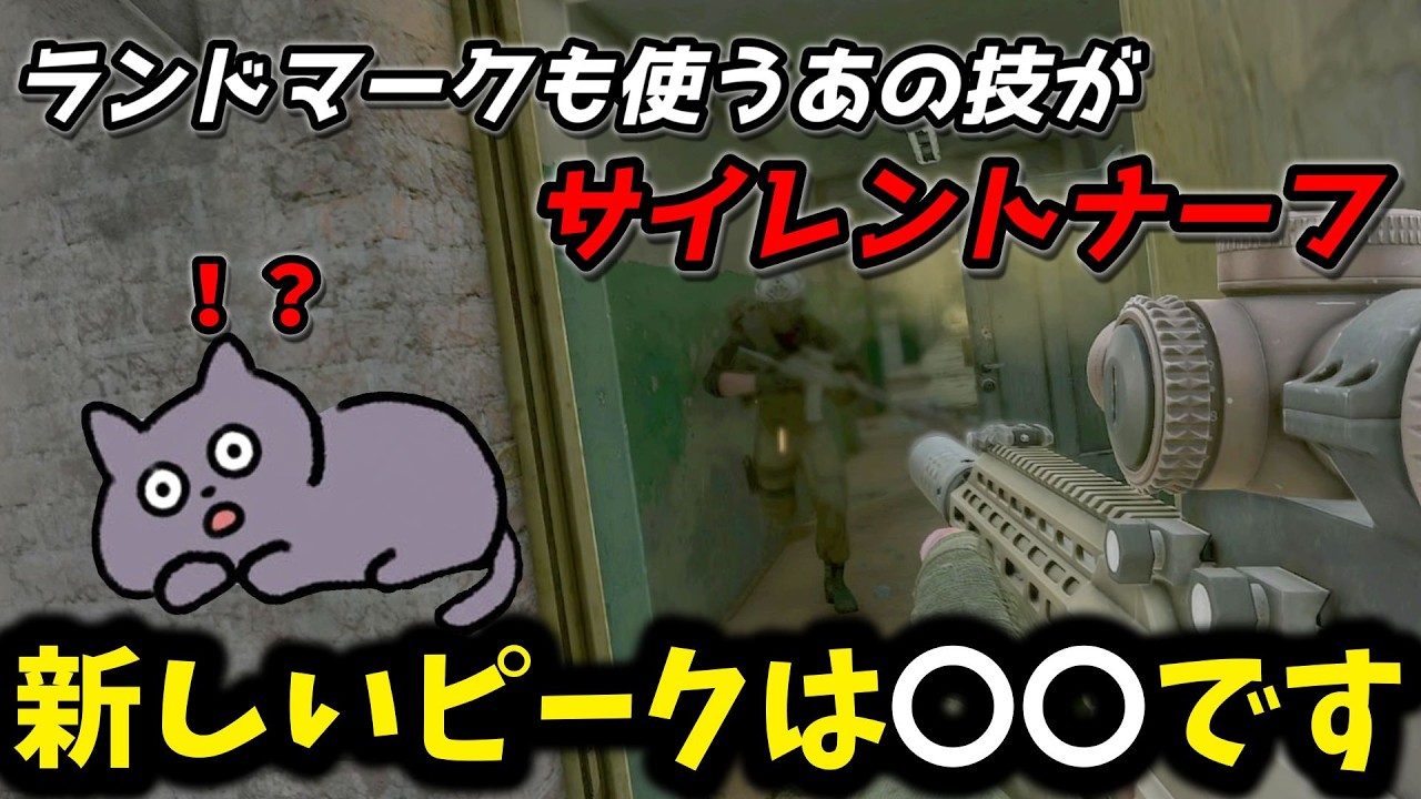【EscapeFromTarkov】ワンステップピークが再びサイレントナーフ。現環境メタは〇〇してピークすると勝てる。　｜タルコフ