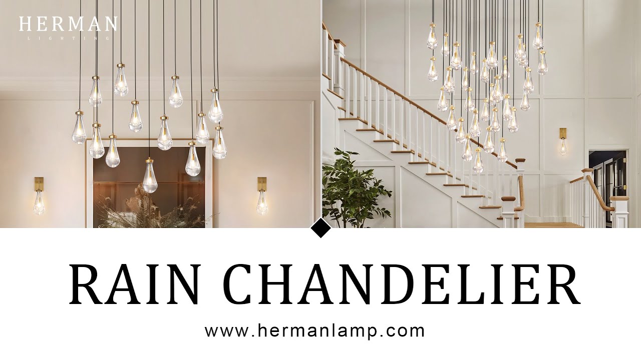 Raindrop Chandelier -- HermanLighting