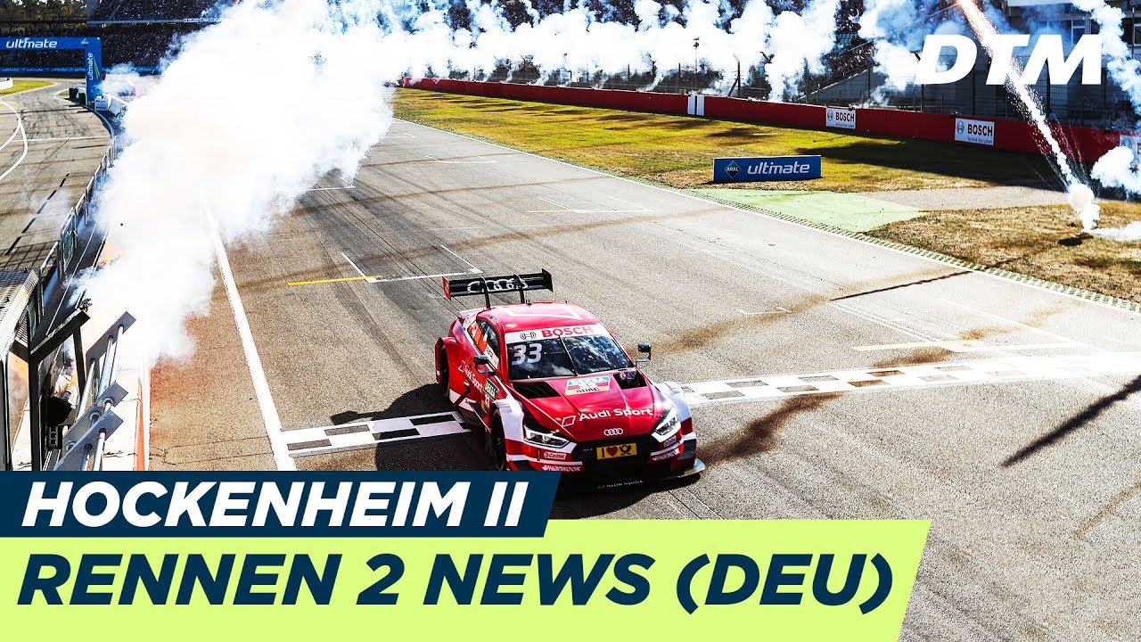 Rast gewinnt 6. Rennen in Folge // Paffett wird Meister! - DTM Hockenheim Finale 2018