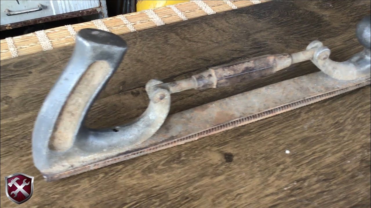 Restaura&ccedil;&atilde;o Lima de Funileiro - Tools Restoration