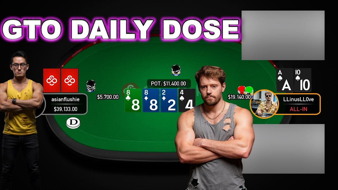 Who is the Toughest?? | Linus Loeliger vs. Bjorn Li (GTO Training)