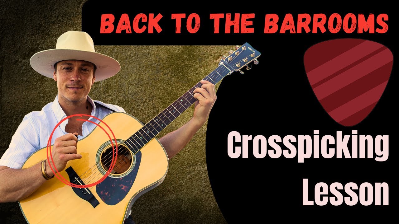 How to Add Cross-Picking to Your Bluegrass Solos | Back to the Bar Rooms Guitar Lesson