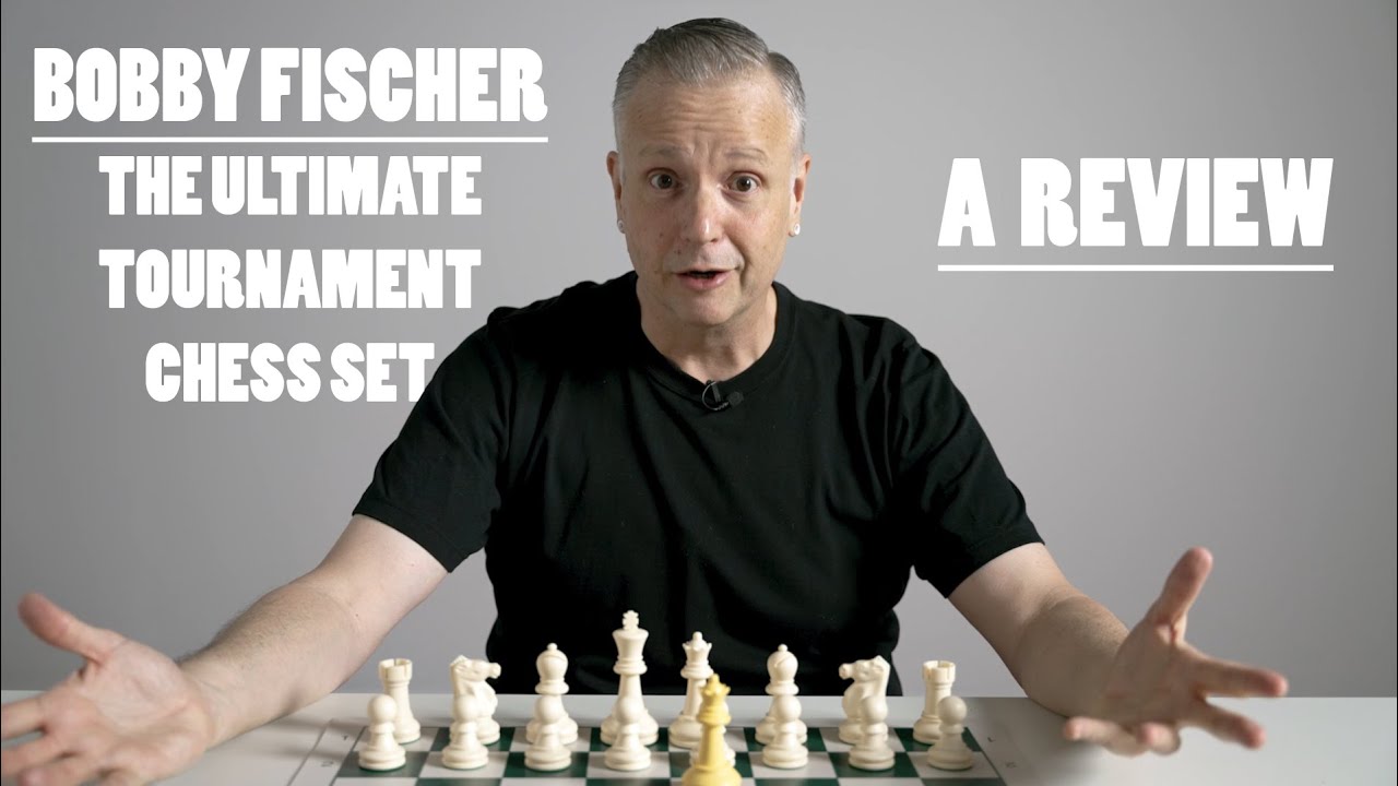 CHESS SET REVIEW: Bobby Fischer Chess Piece Set – The Ultimate Tournament Chess Set #WEGames
