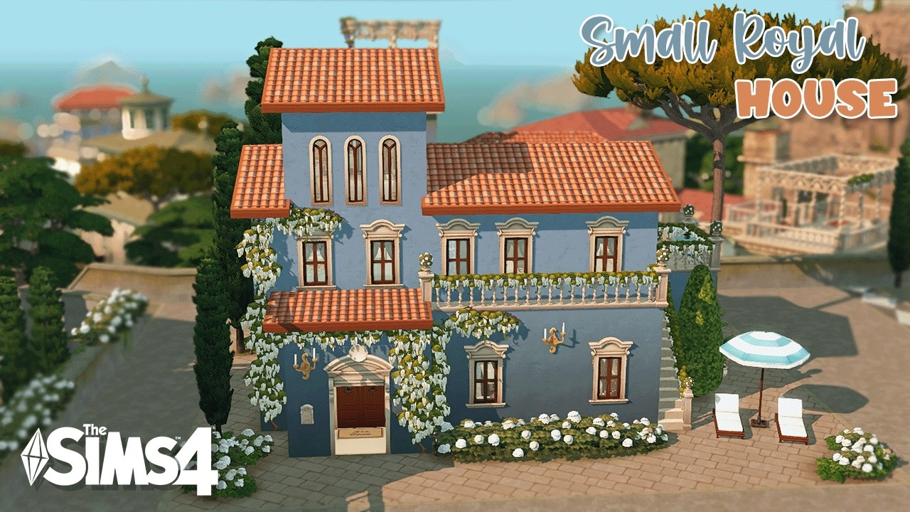 Small Royal House | Speed Build | The Sims 4