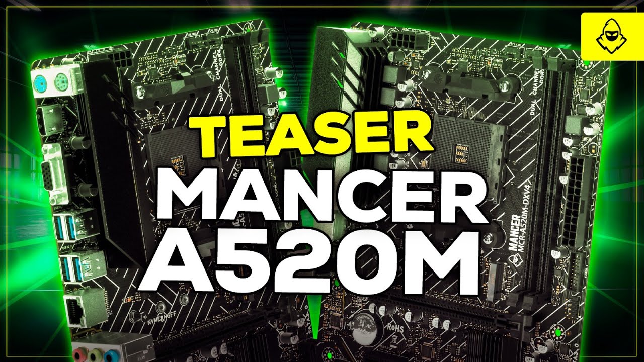 TEASER Placa Mae Mancer A520M DX, DDR4, Socket AMD AM4, M-ATX, Chipset AMD A520, MCR-A520M-DXV4
