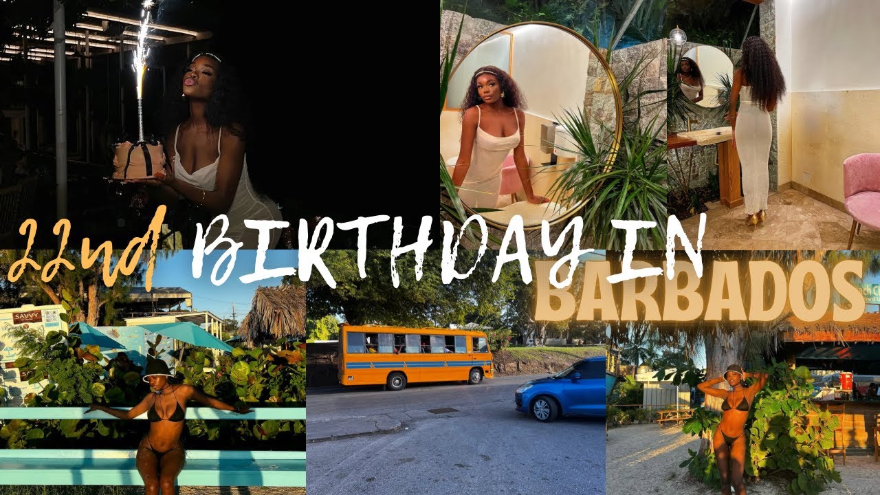 22ND BIRTHDAY VLOG|  IN BARBADOS🇧🇧 DINNING @QP BISTRO + @SAVVY ON THE BEACH