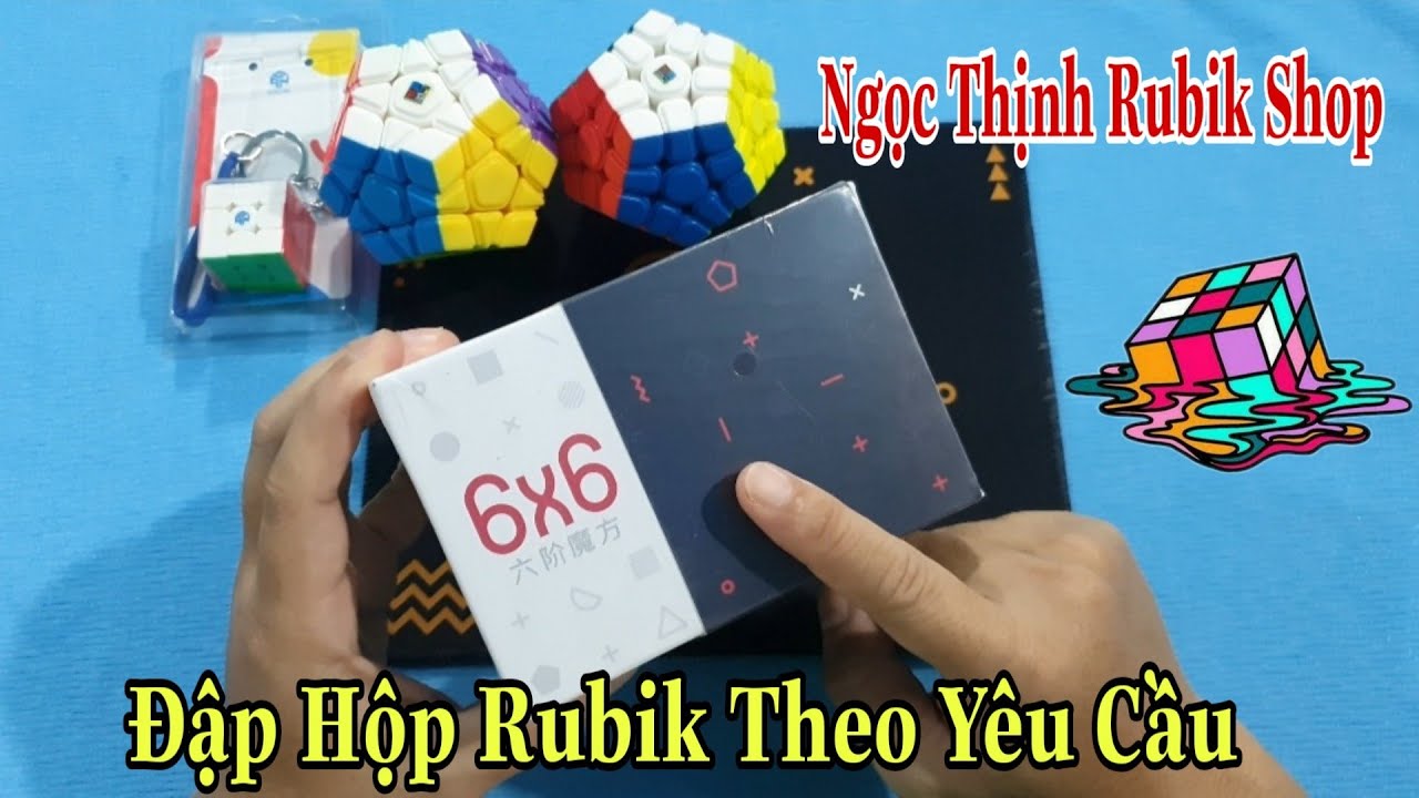Đập Hộp Rubik Theo Yêu Cầu - MGC 6x6 - MoYu Megaminx M ( Cube Rubik )